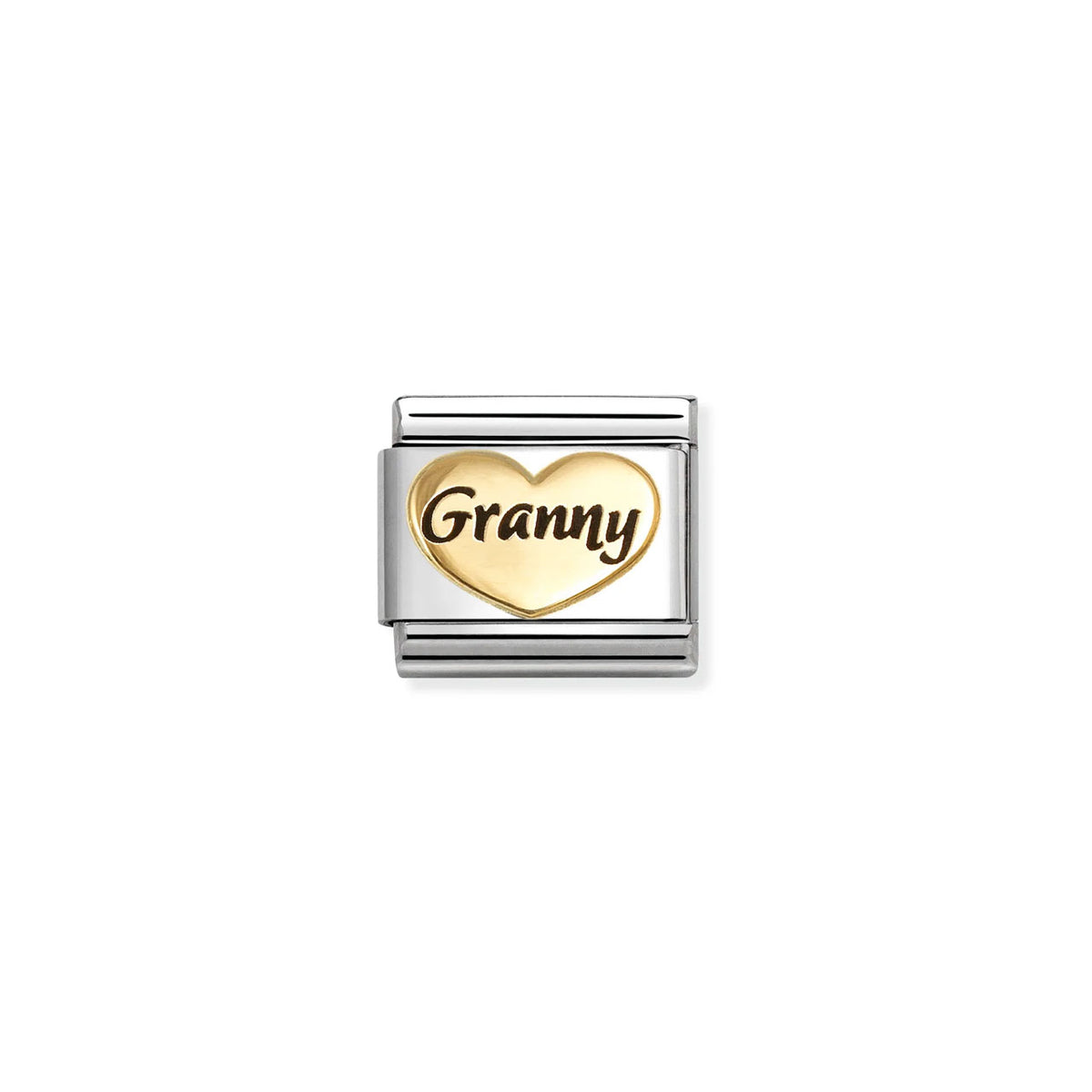Composable Classic Link 030285/81 Granny Heart In 18K Gold & Enamel