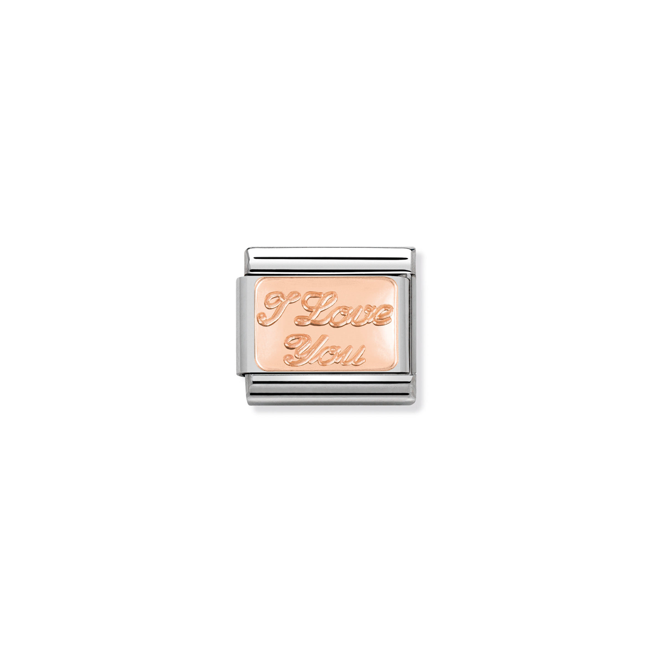 Composable Classic Link 430101/30 Rose Gold I Love You