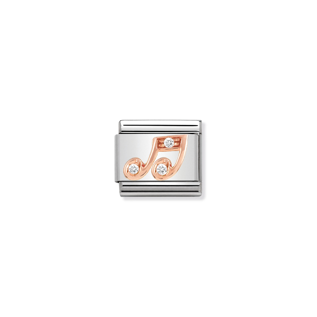 Composable Classic Link 430305/25 Rose Gold Music Note with CZ