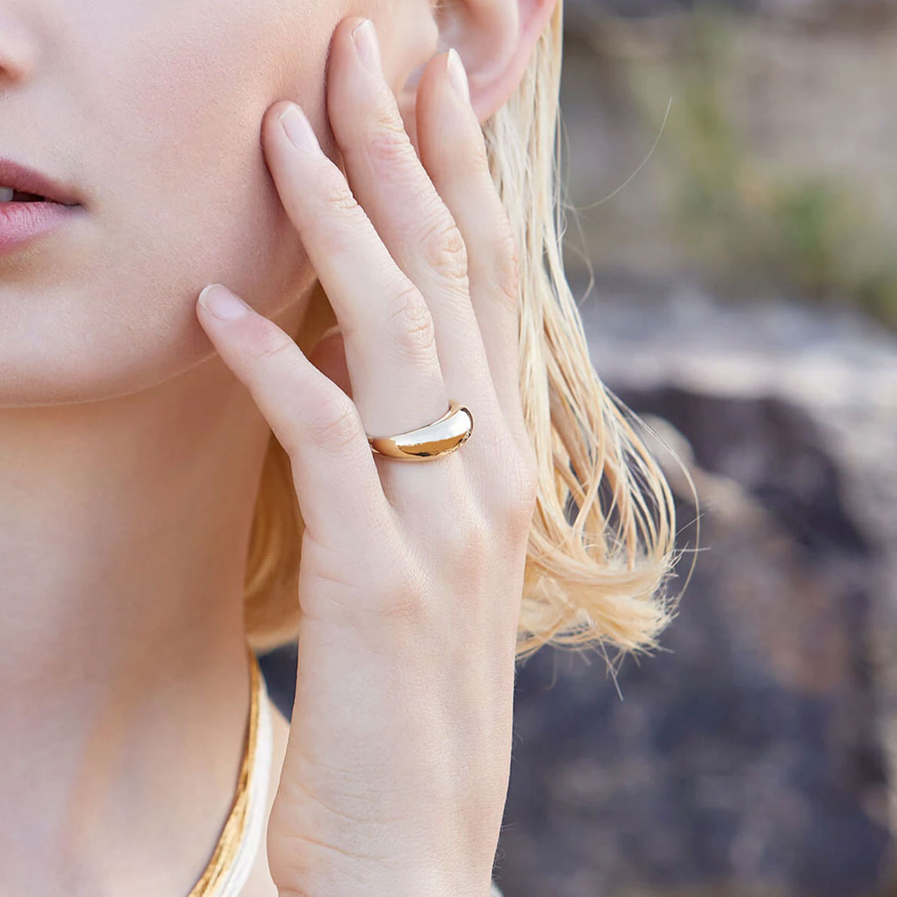 Sublime Yellow Gold Ring
