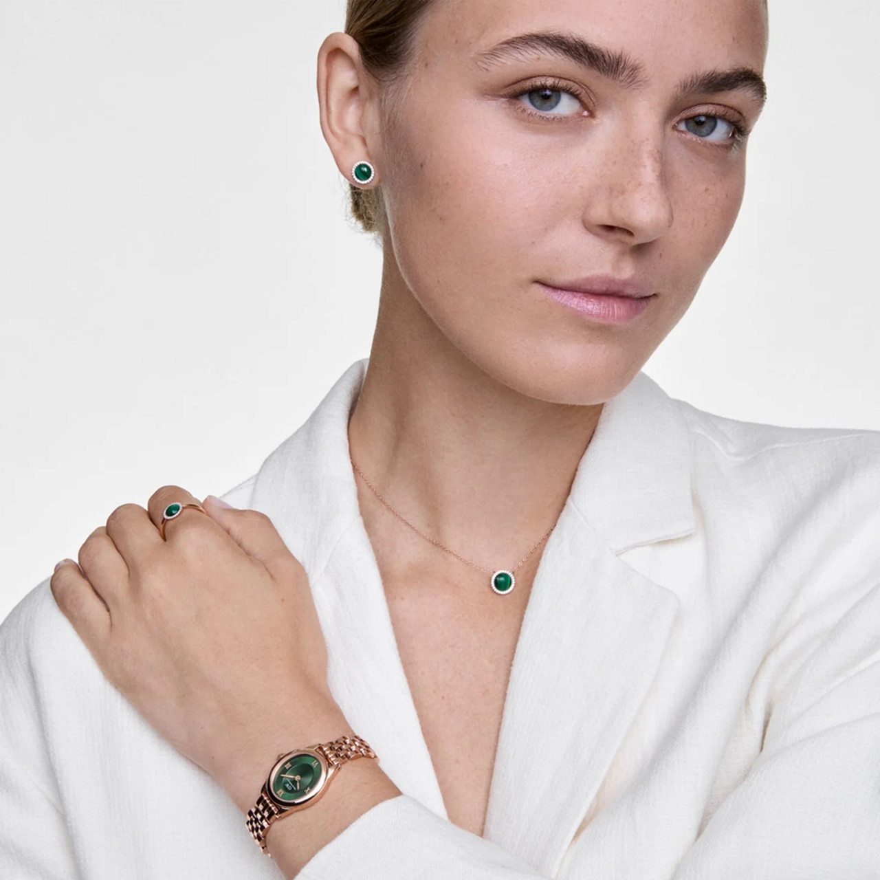 Ophelia Min Emeraldi Rose Gold Watch