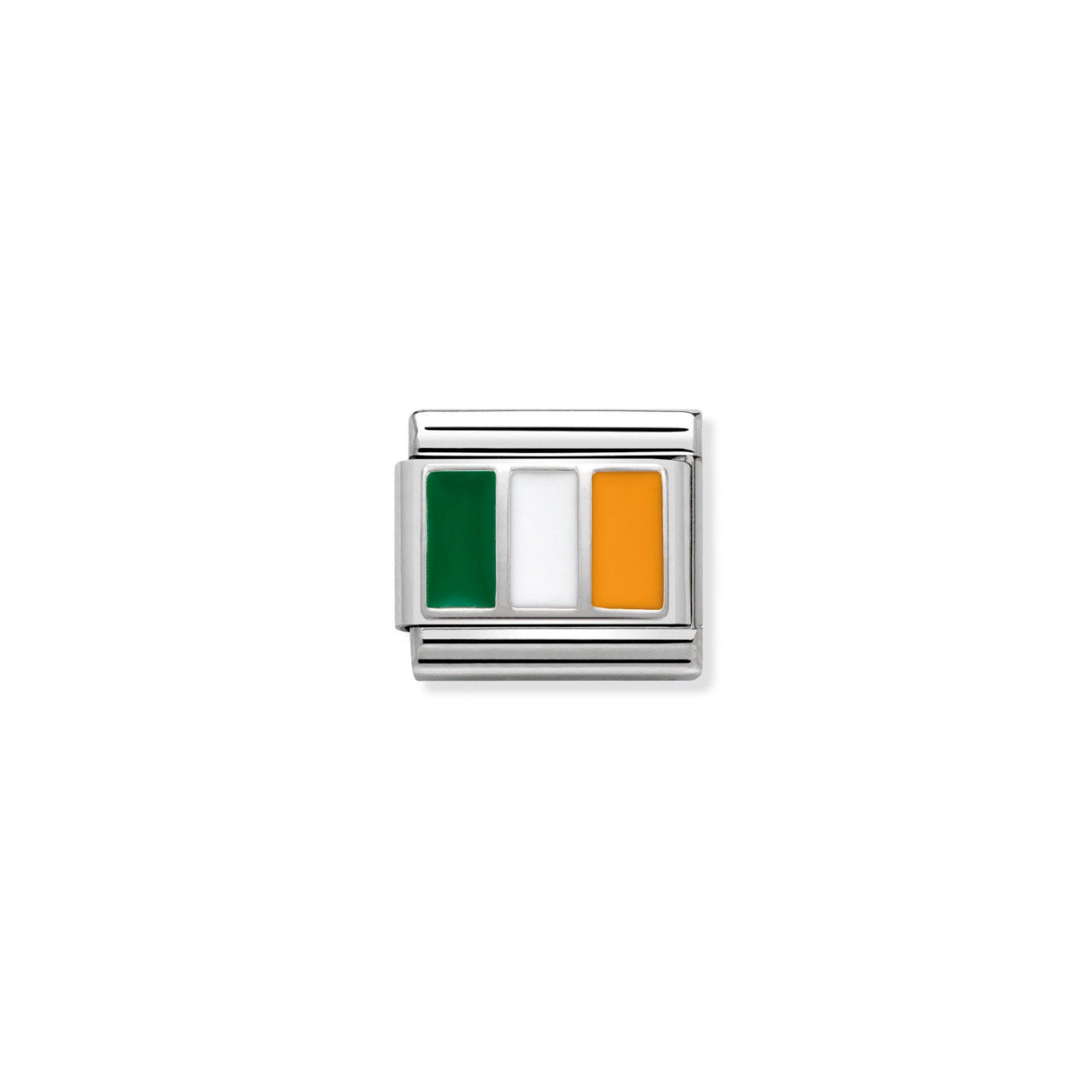 Composable Classic Link 330207/06 Ireland In Enamel & 925 Silver