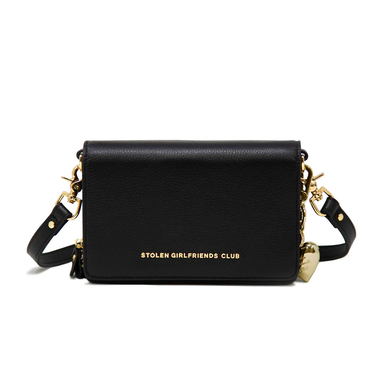Little Trouble Bag - Black & Gold