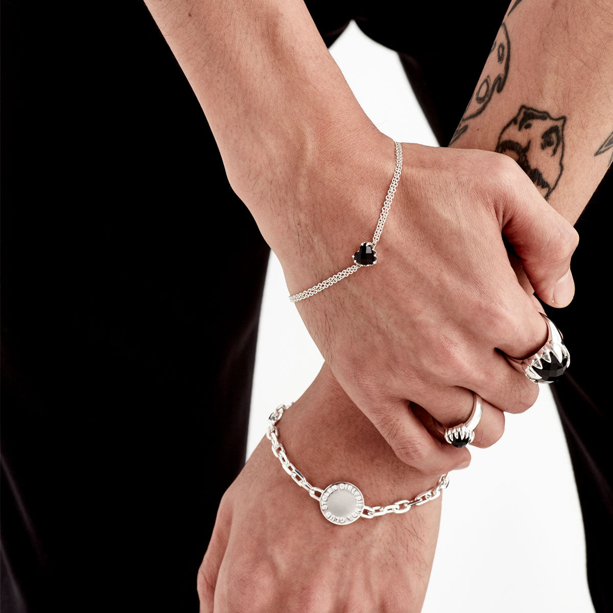 Love Claw Bracelet - Onyx