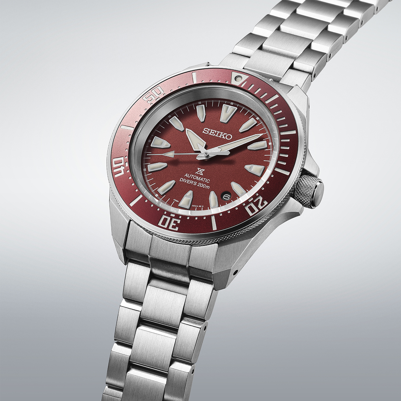 Seiko - SRPL11K Prospex Red 'Samurai' Automatic Divers Watch