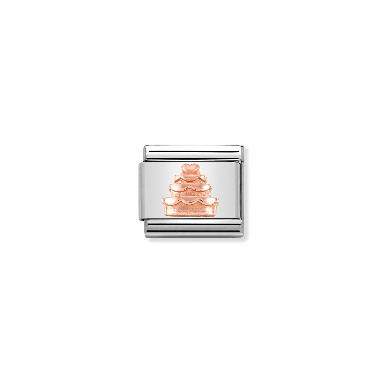 Composable Classic Link 430106/02 Rose Gold Tiered Cake