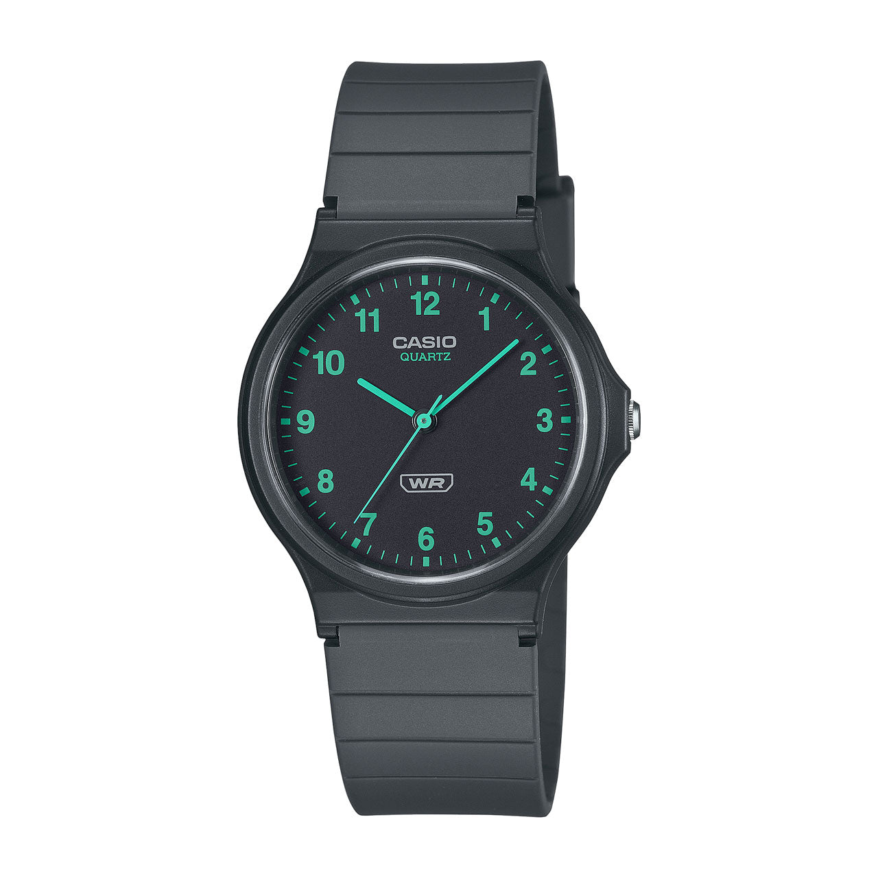 Casio Ladies Bio-Based Black Resin Band Watch - LQ24B-8B