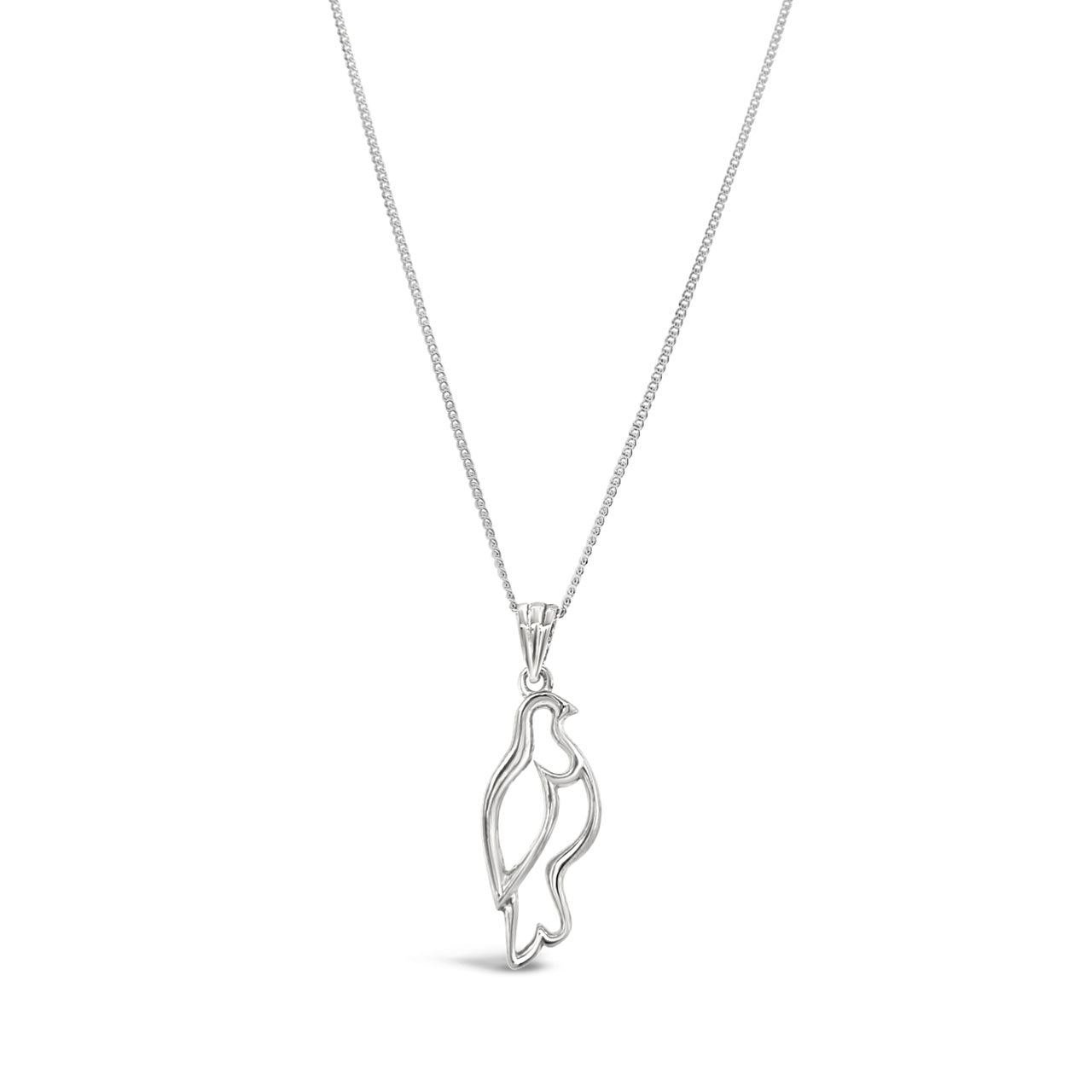 Sterling Silver Kereru (Wood Pigeon) Necklace
