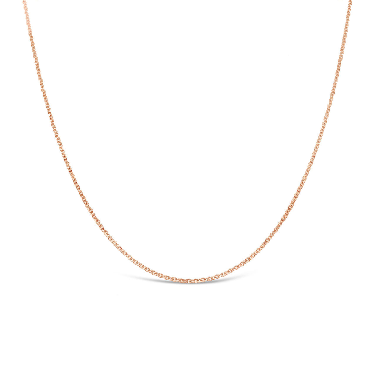 52cm 9k Rose Gold 410 Trace Chain