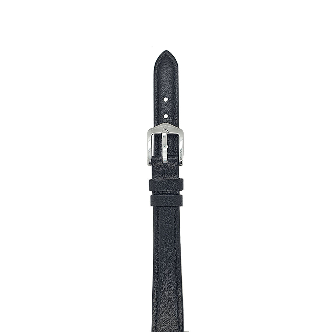 Osiris - 12mm Black Leather Medium Watch Strap