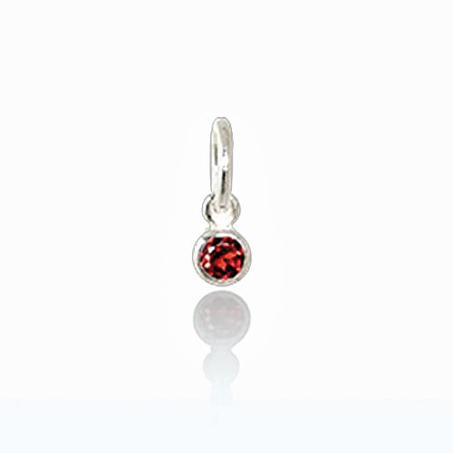 January Pendant Charm (Garnet)