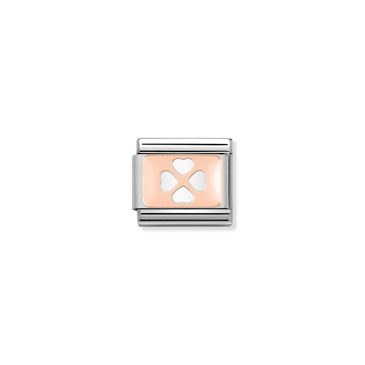 Composable Classic Link 430101/10 Rose Gold Four Leaf Clover