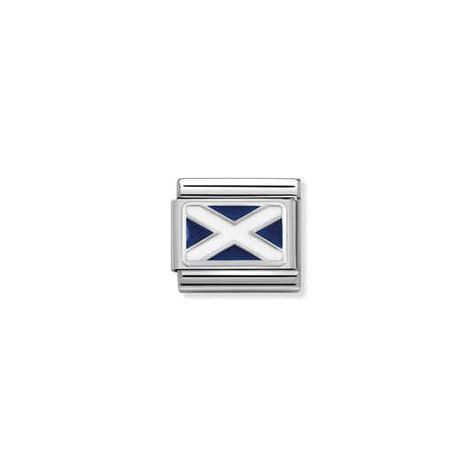 Composable Classic Link 330207/01 Scotland Flag In Silver