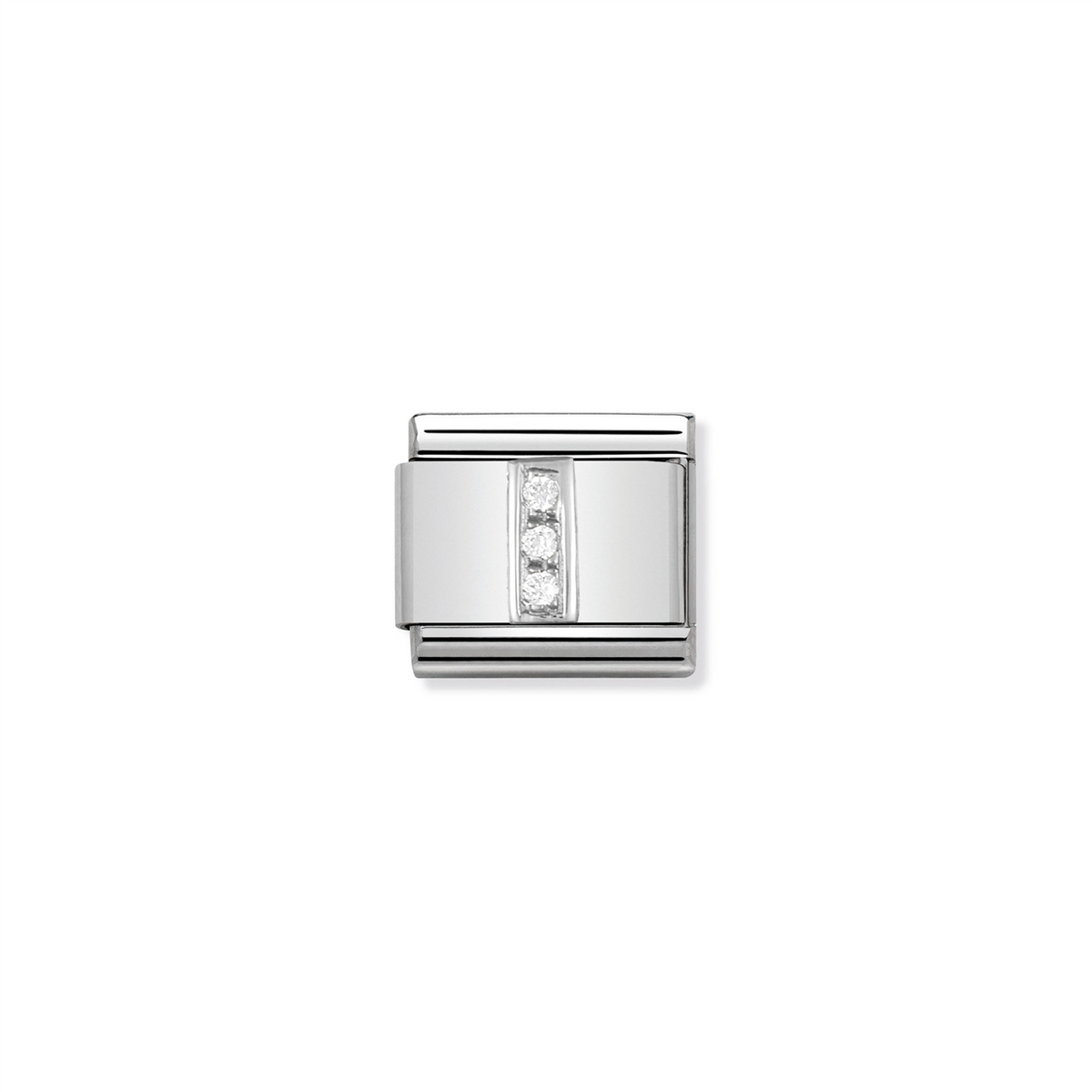 Composable Classic Link 330301/09 Letter I in Silver & Stones