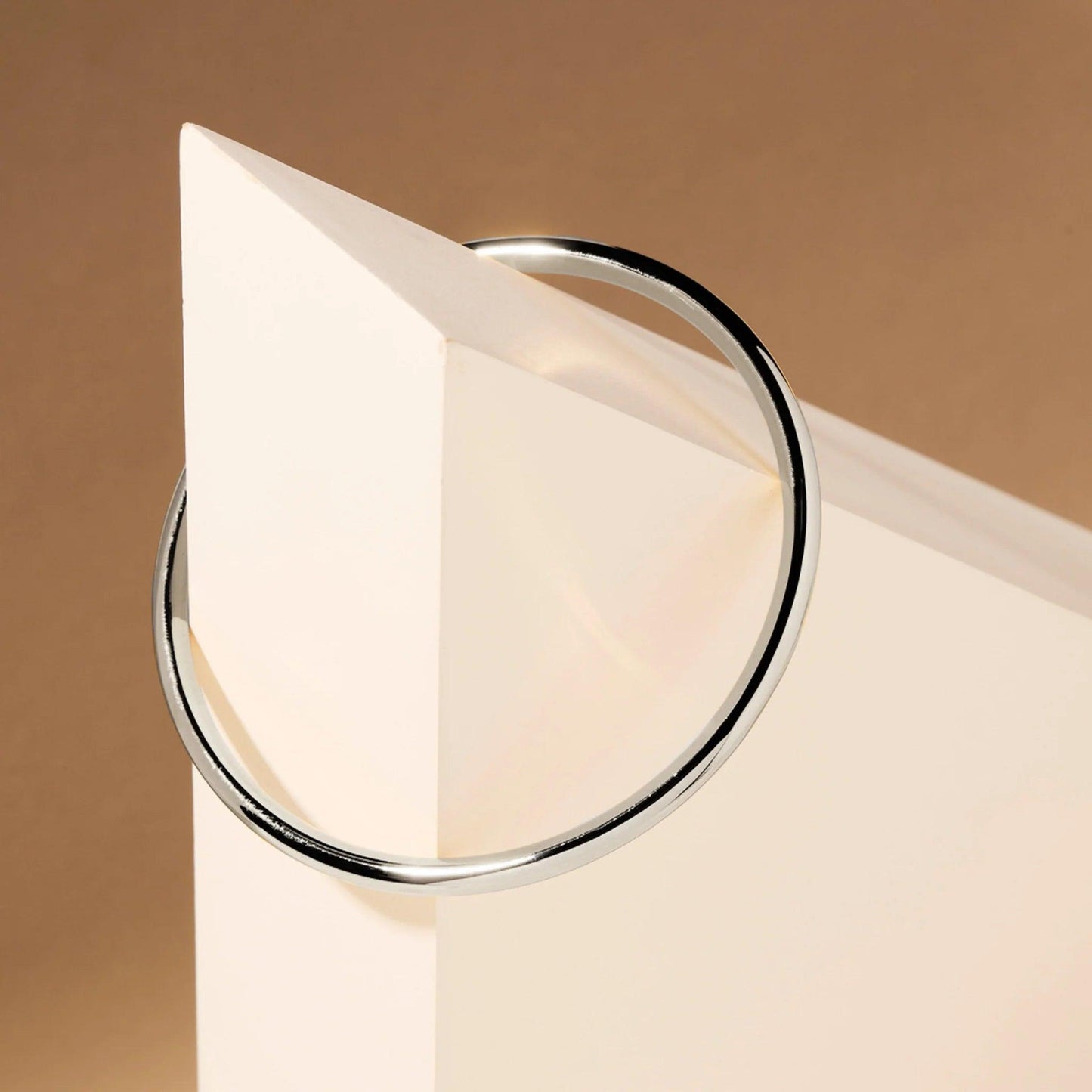Simplicity Silver Bangle - Jamies Jewellers