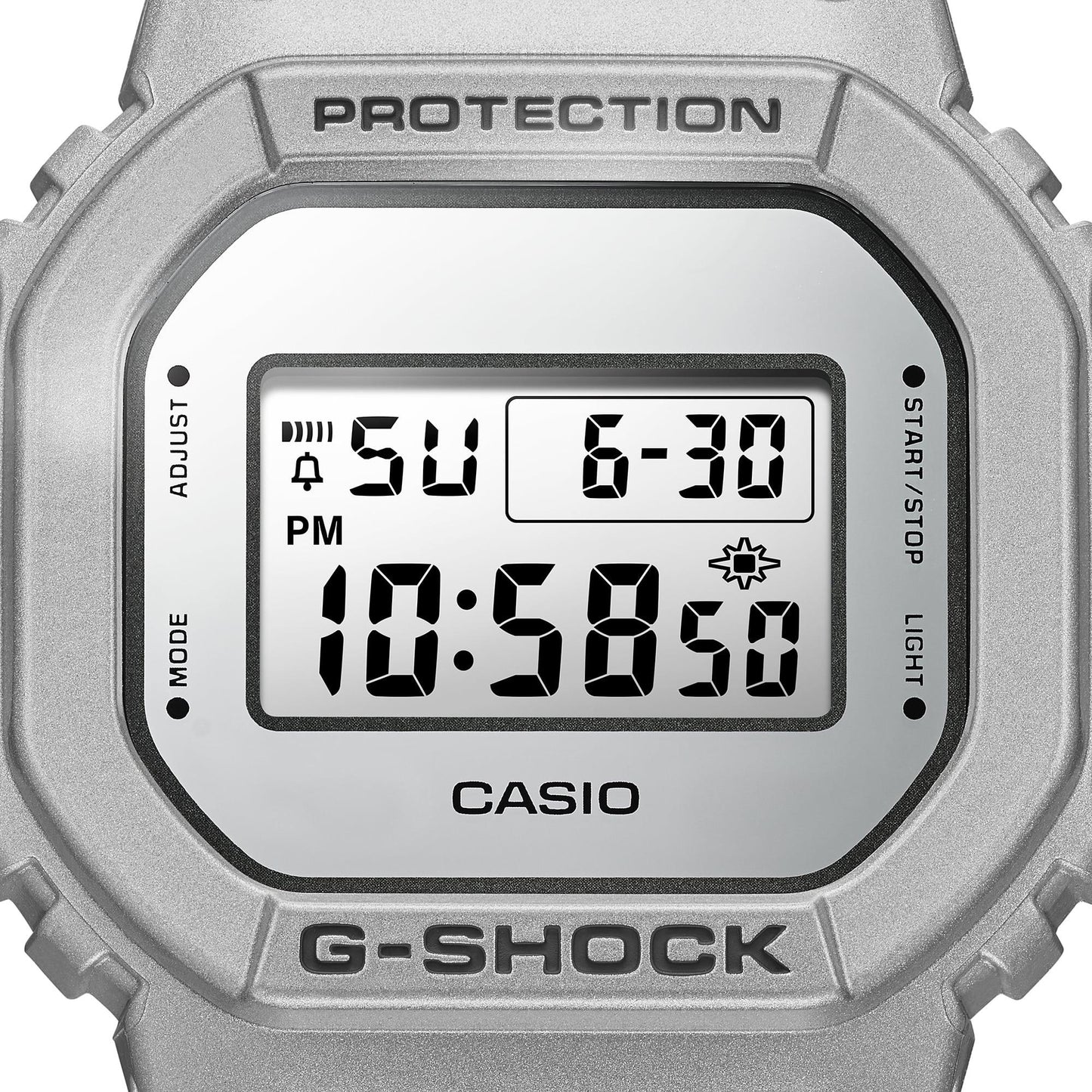 G-Shock Metallic Silver Forgotten Future - DW5600FF-8D - Jamies Jewellers