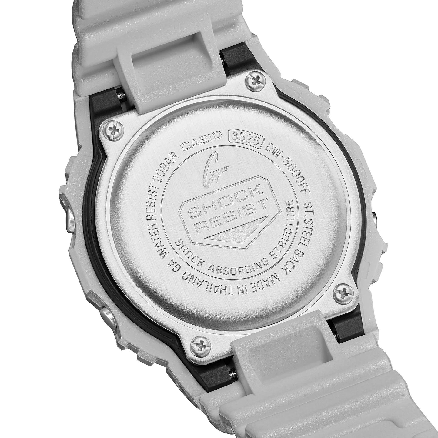 G-Shock Metallic Silver Forgotten Future - DW5600FF-8D - Jamies Jewellers