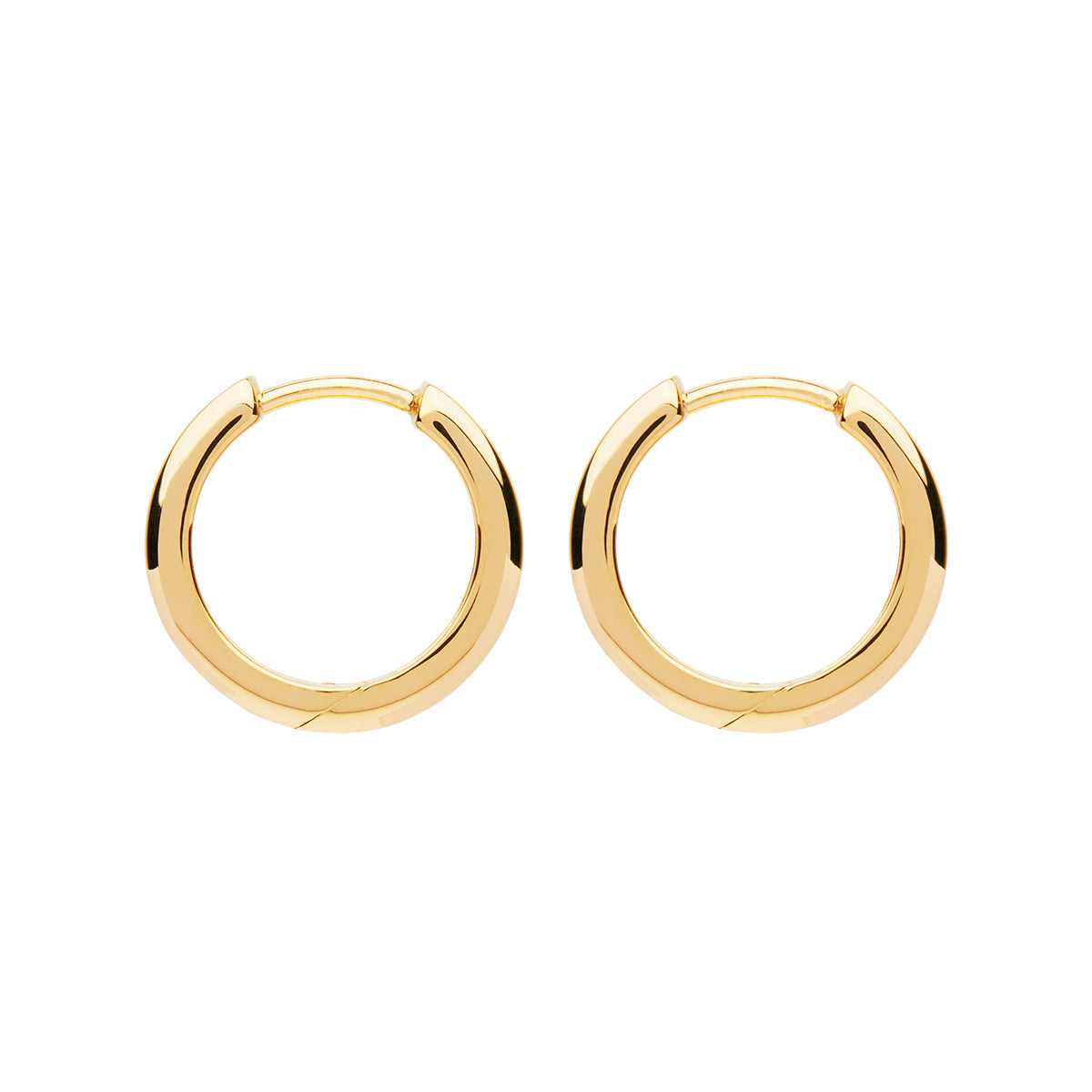 Stella Huggie Earrings - Gold Plated