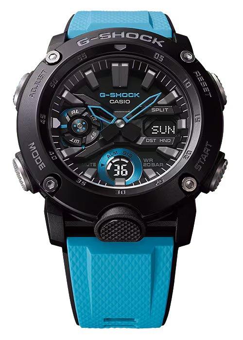 G-Shock Carbon Core - Blue - GA2000-1A2 - Jamies Jewellers