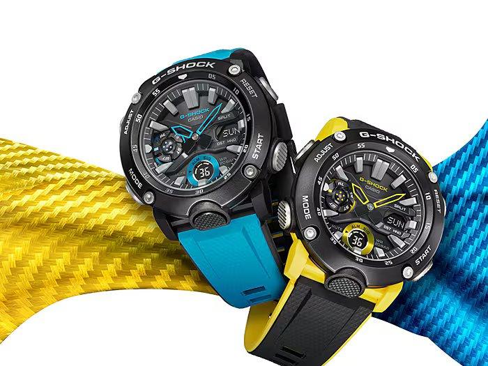 G-Shock Carbon Core - Blue - GA2000-1A2 - Jamies Jewellers