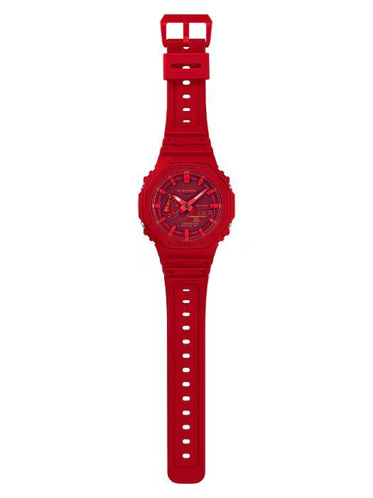 G-Shock Carbon Core Guard Slim Duo - Red - GA2100-4A - Jamies Jewellers