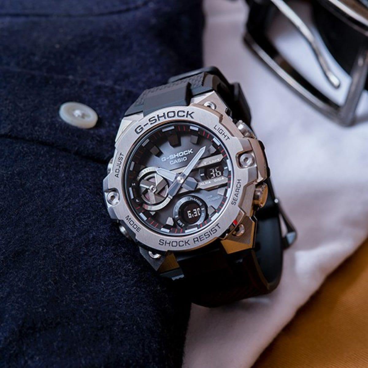 G-Shock Carbon Core - G-Steel - GSTB400-1A - Jamies Jewellers