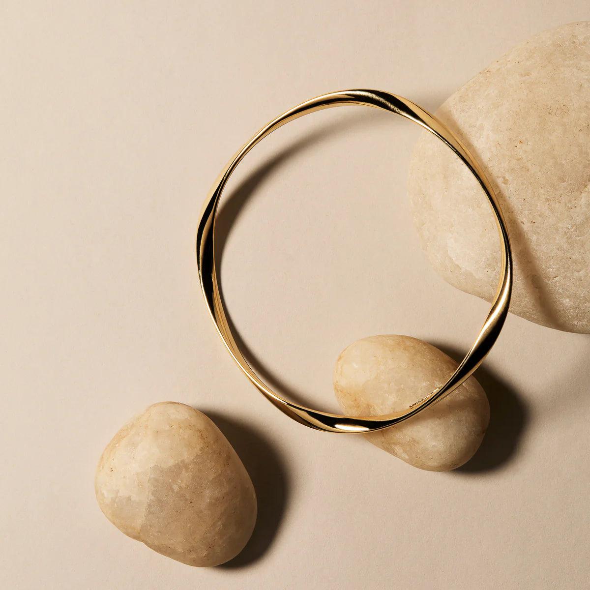 Garden of Eden Bangle Yellow - Jamies Jewellers