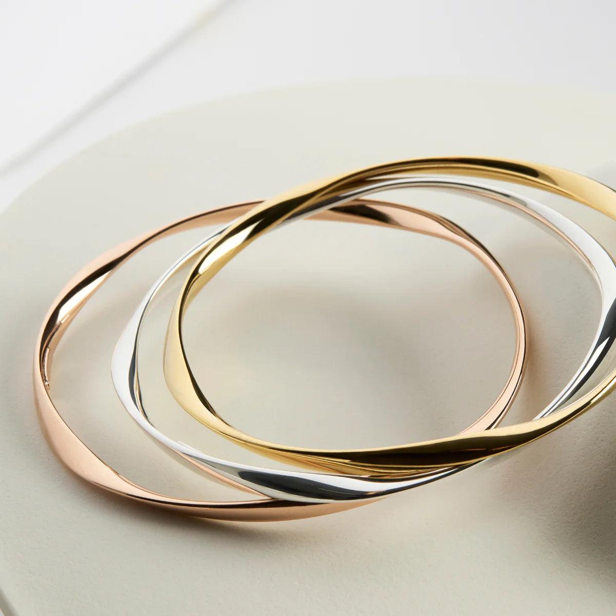 Garden of Eden Bangle Yellow - Jamies Jewellers