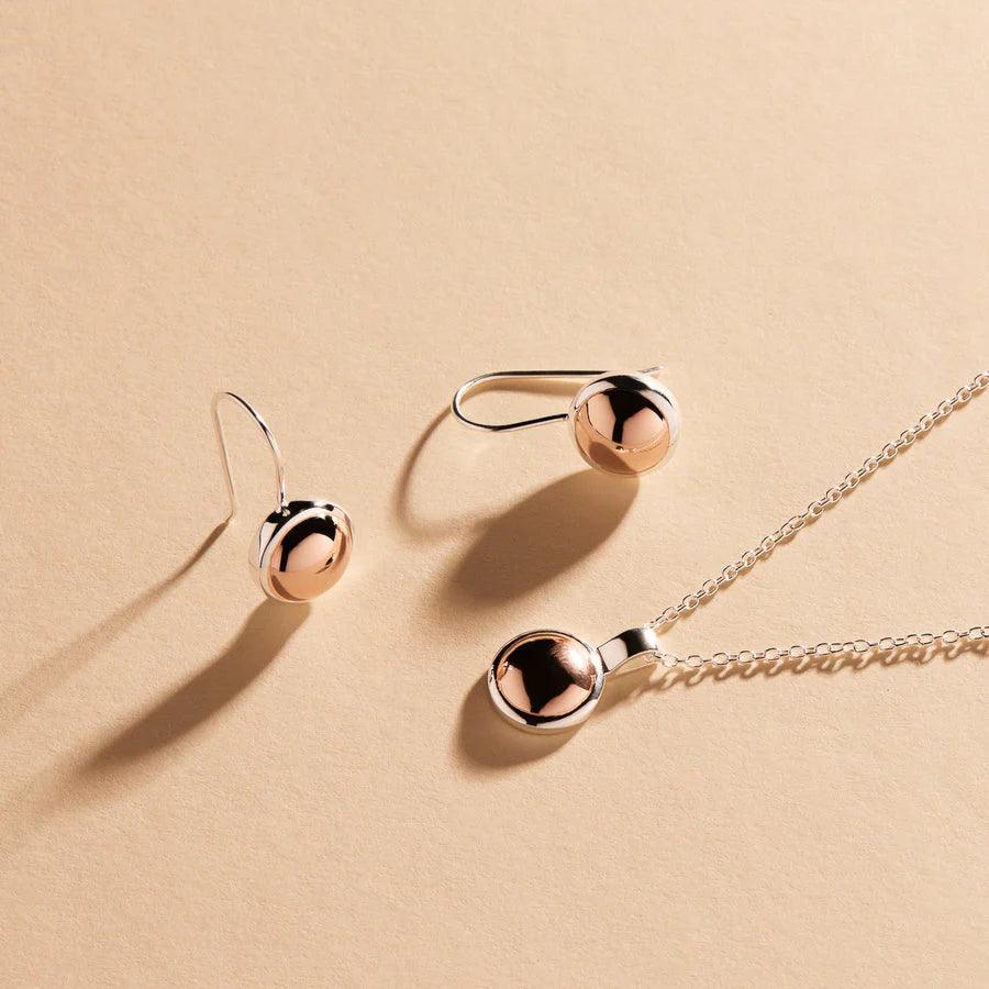 Rosy Glow Necklace (45cm) - Jamies Jewellers