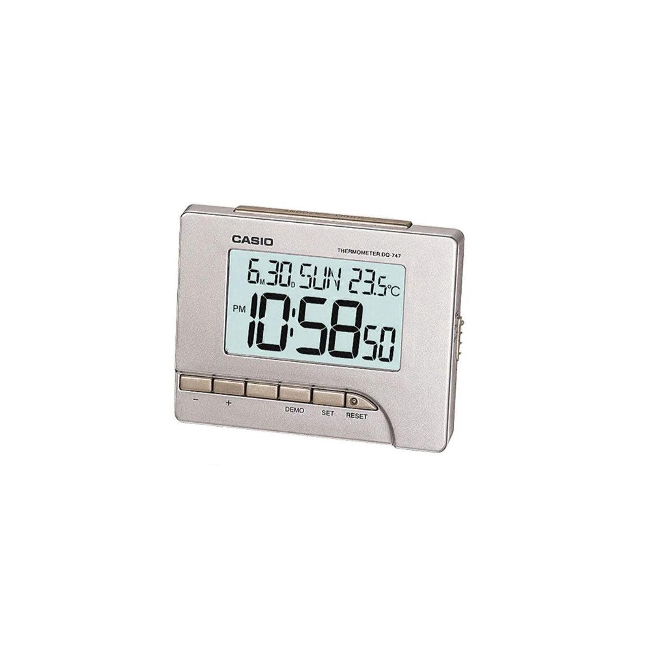 Silver Digital Alarm Clock - Jamies Jewellers