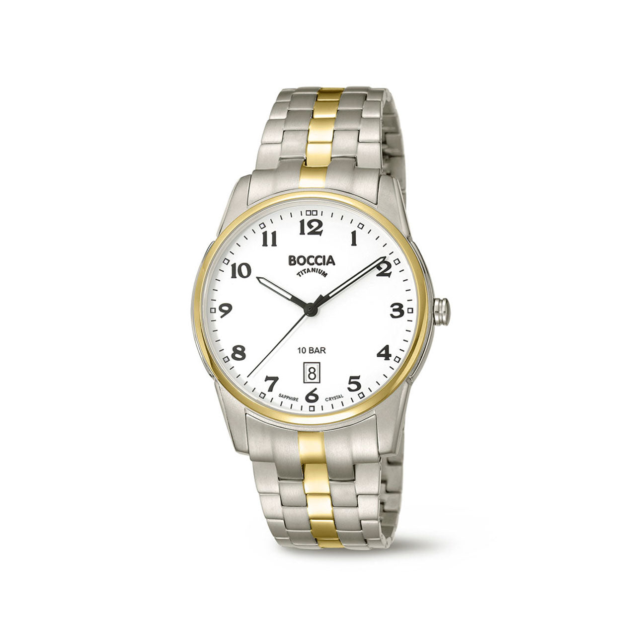 Boccia - Mens Titanium Two Tone Watch - 3632-03
