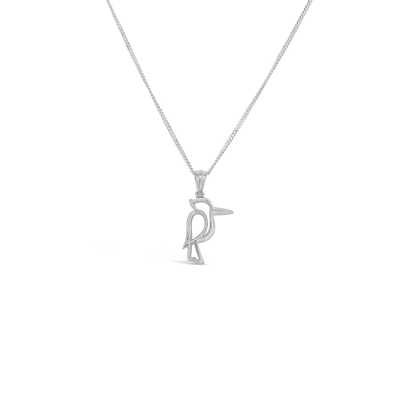 Sterling Silver Memento Kotare (Kingfisher) Pendant