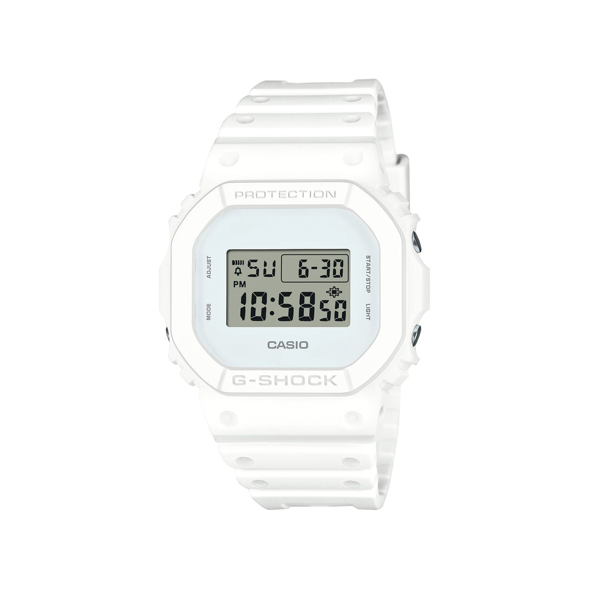 G-Shock 5600 Series White Watch - DW5600WW-7D