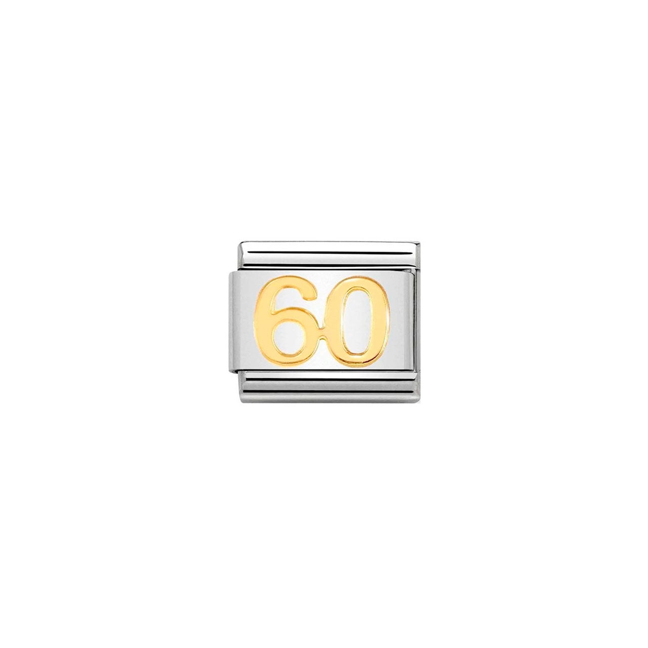 Composable Classic Link 030109/43 Number 60 in 18k Gold