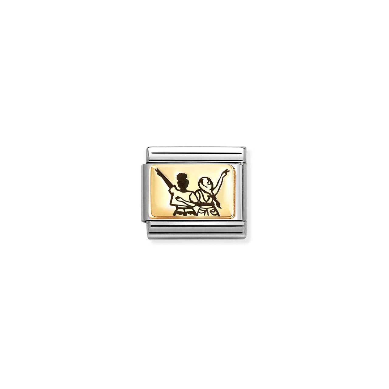 Composable Classic Link 030166/41 Concert Friends In 18K Gold And Enamel