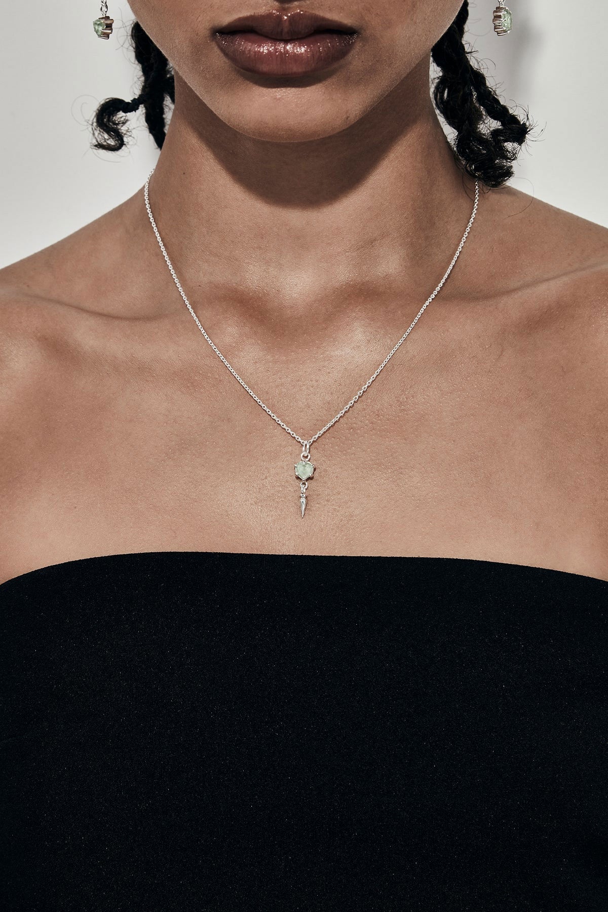 Precious Punk Spike Necklace