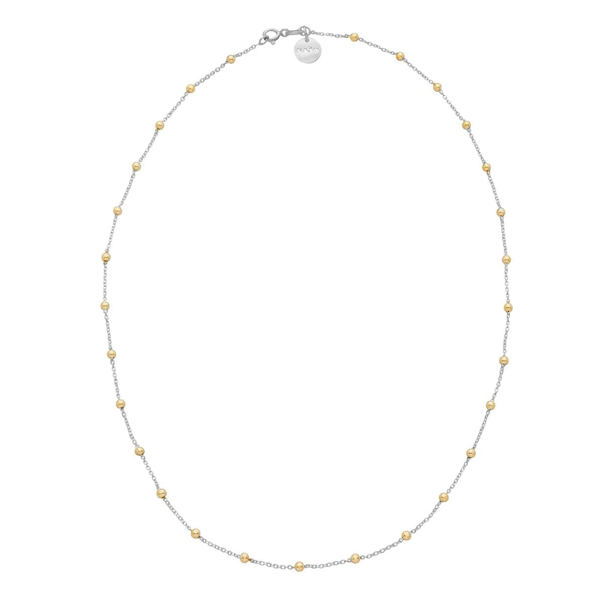 Algonquin 45cm Necklace (Yellow/Silver)