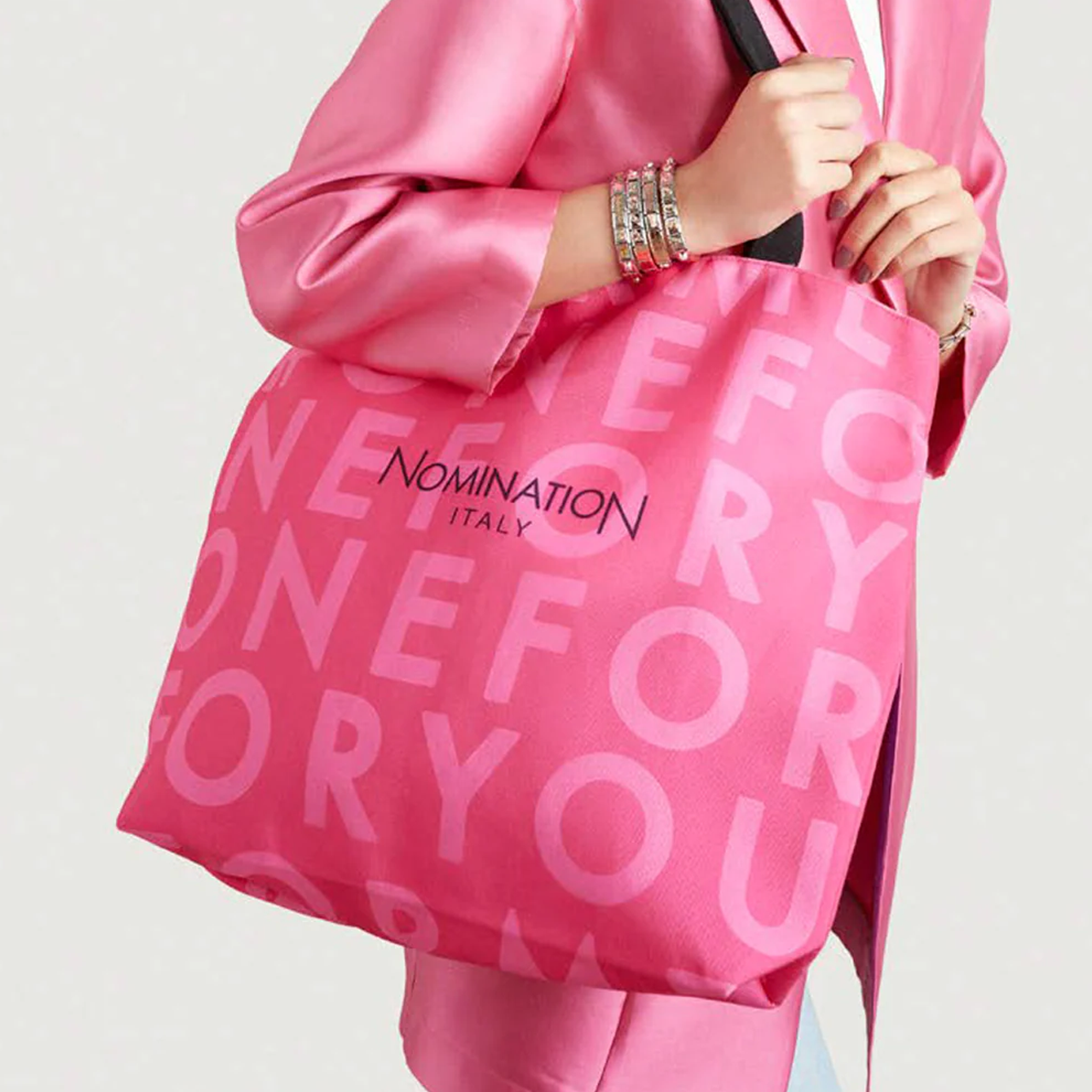 Nomination Pink Tote Bag