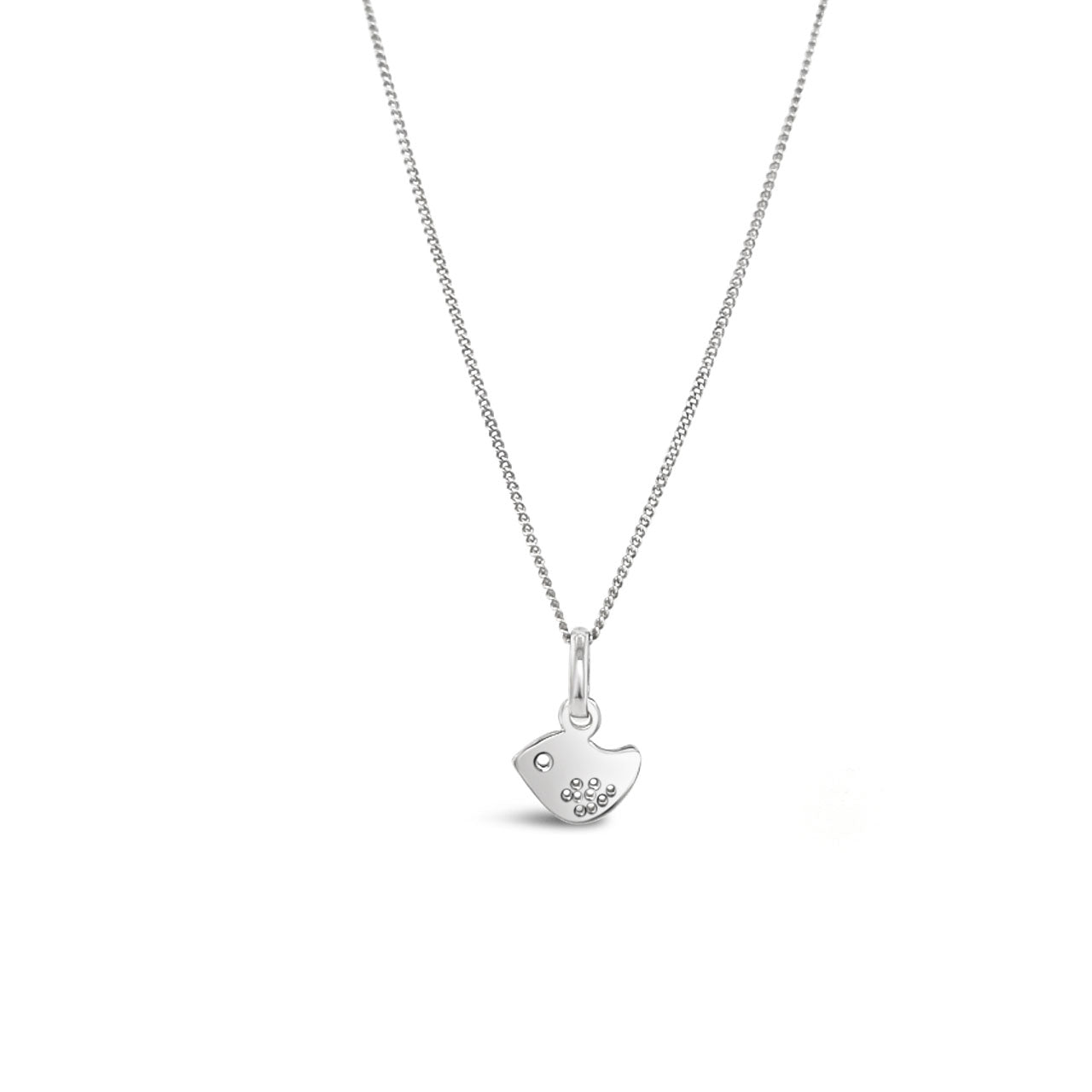 Sterling Silver Dove Necklace