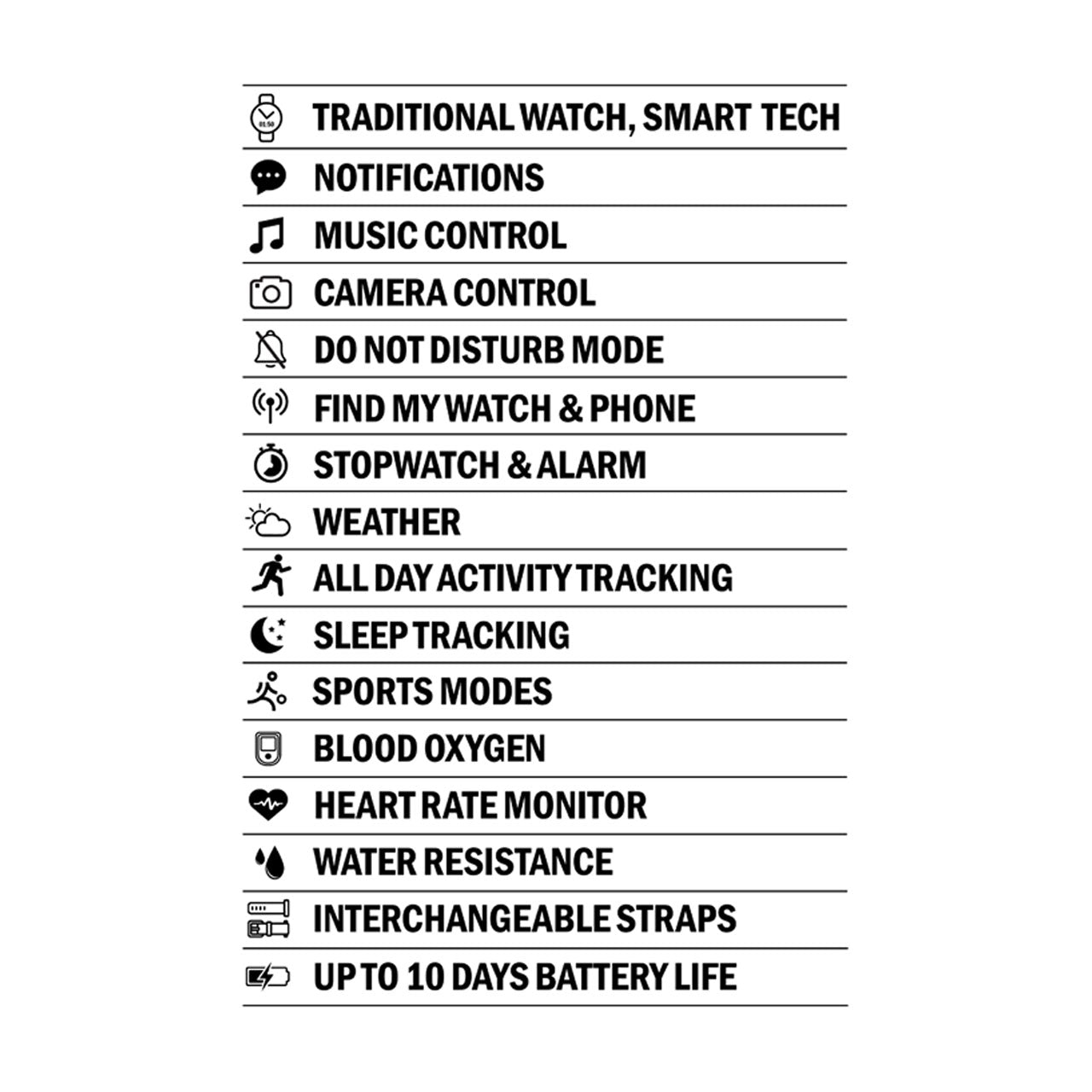 Sekonda Hybrid Smart Watch | Silver Alloy Case & Silver Stainless Steel Bracelet | 30149