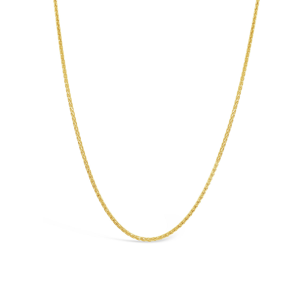 47cm 9k Yellow Gold 31Y5E1 1.5mm WheatSheaf Chain