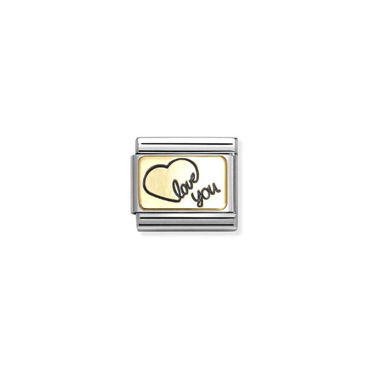 Composable Classic Link 030284/60 Love You Heart In Gold