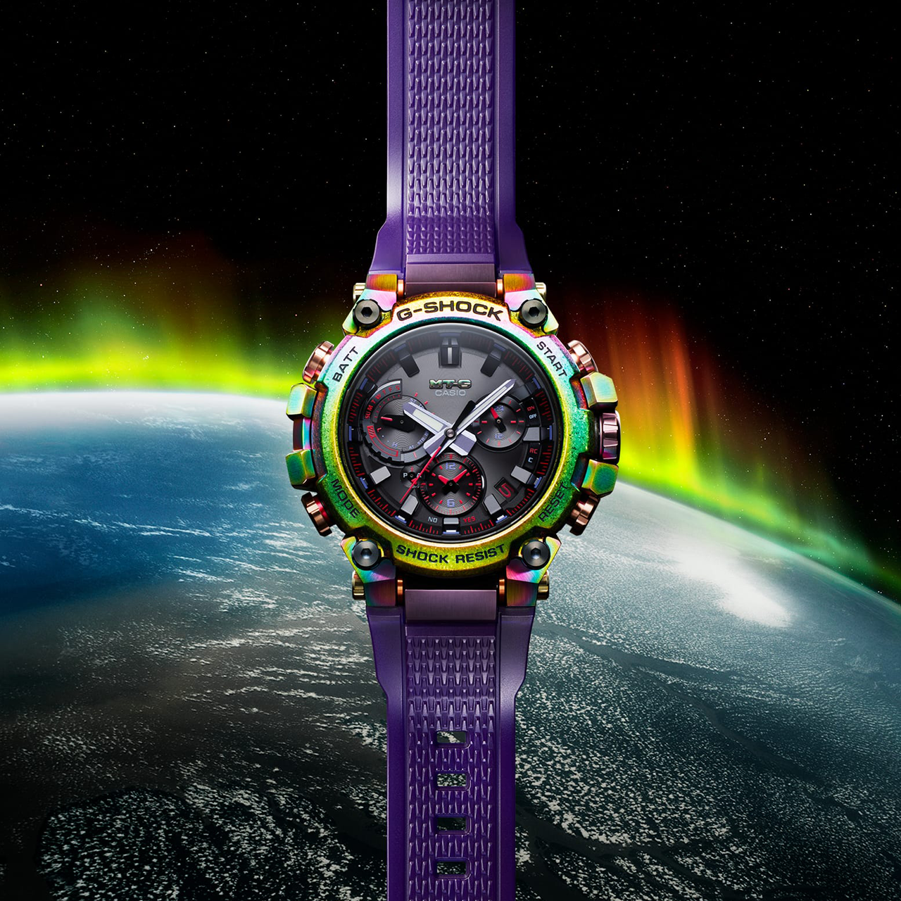 G-Shock MT-G - Limited Edition Aurora Watch - MTGB3000PRB-1A