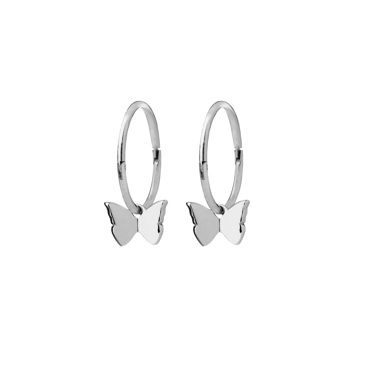 Sterling Silver Butterfly Sleepers