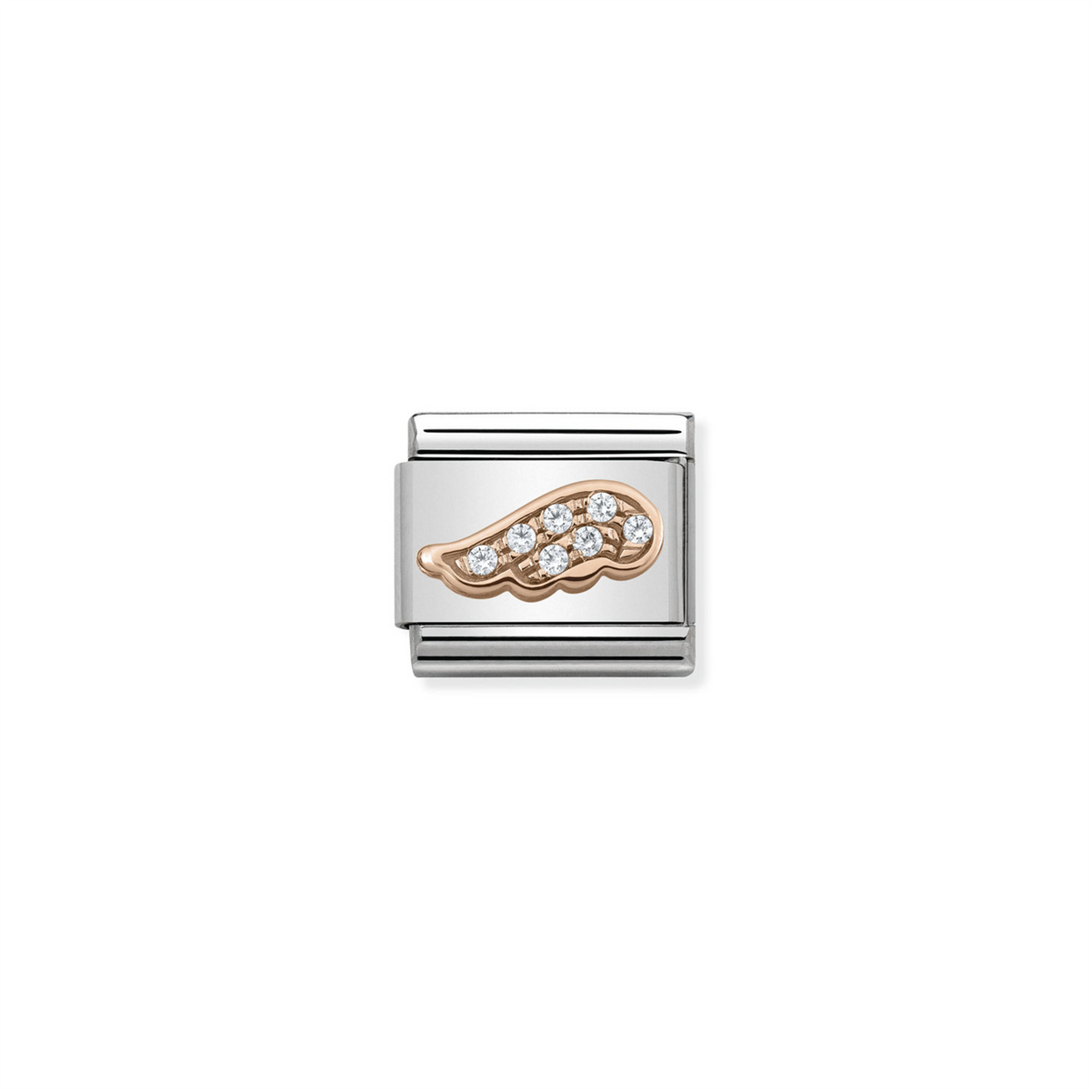Composable Classic Link 430302/05 Rose Gold Wing with Stones