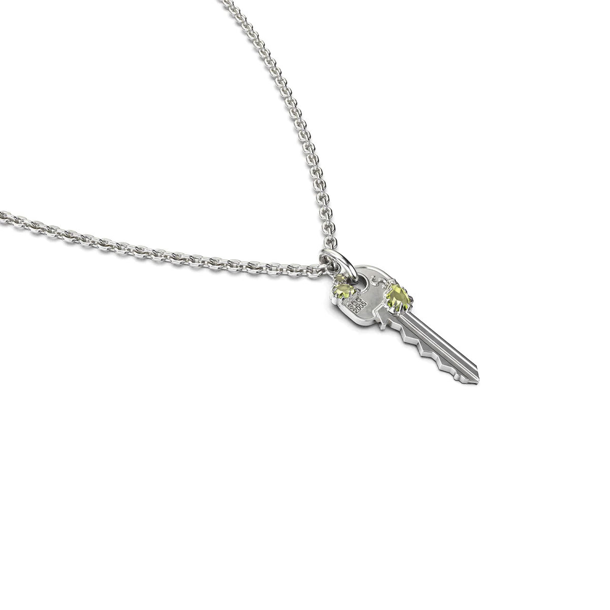 Crystallised Key Necklace