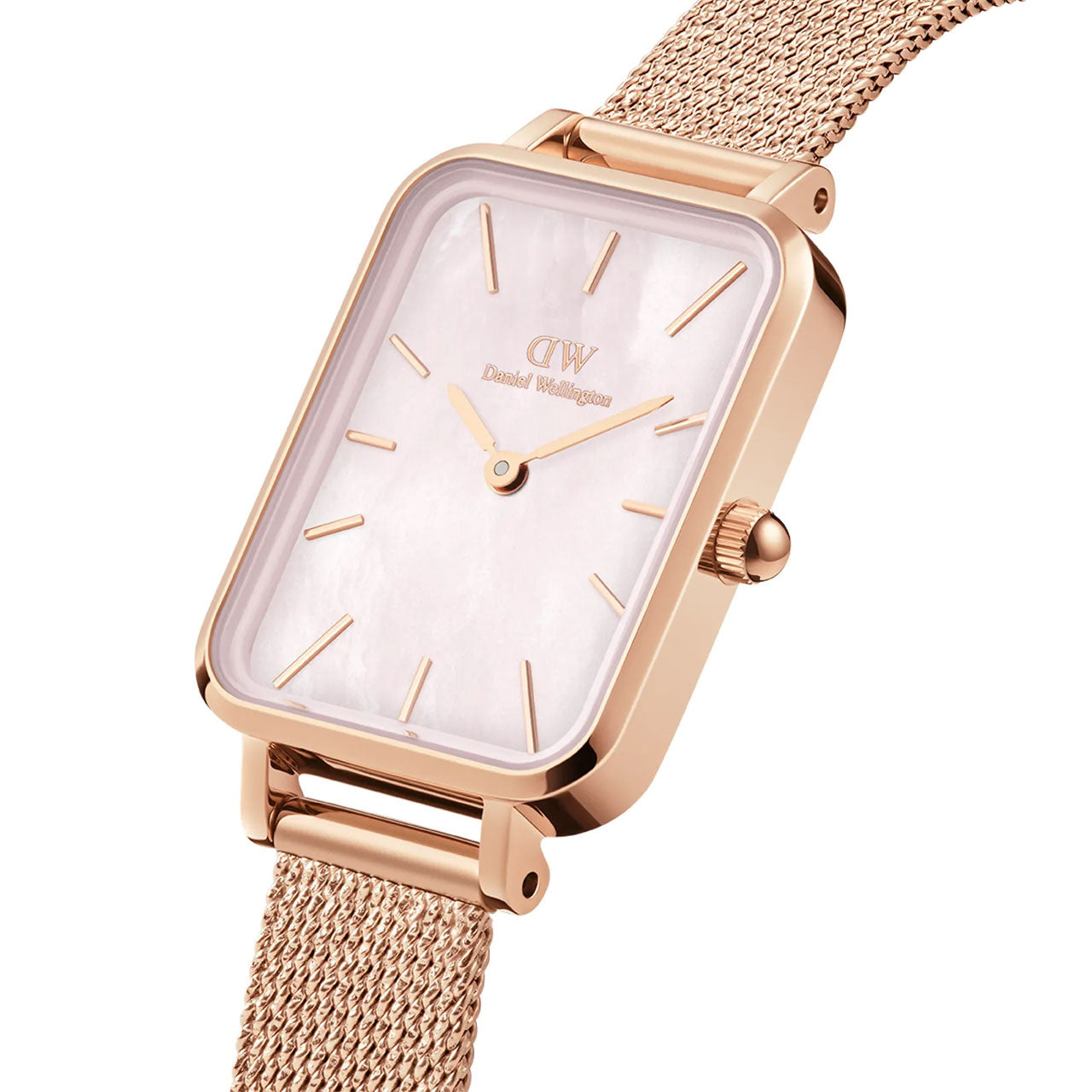 Quadro Pressed Melrose - Rose & Rose Gold Watch