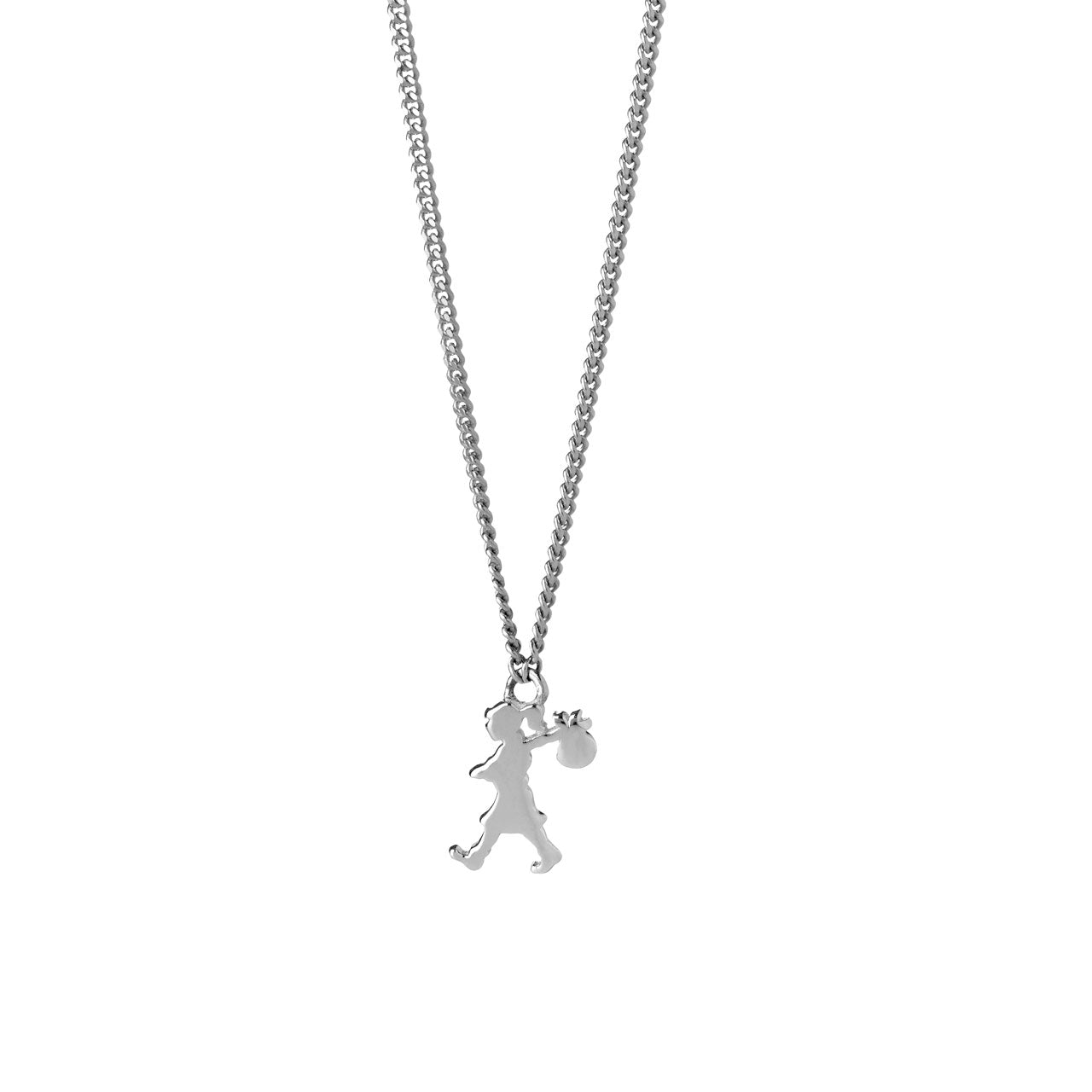 Sterling Silver Mini Runaway Girl Necklace
