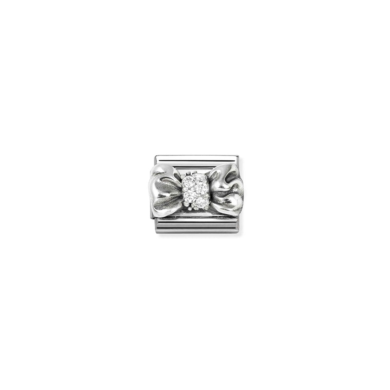Composable Classic Link 330323/11 Bow With CZ In 925 Silver