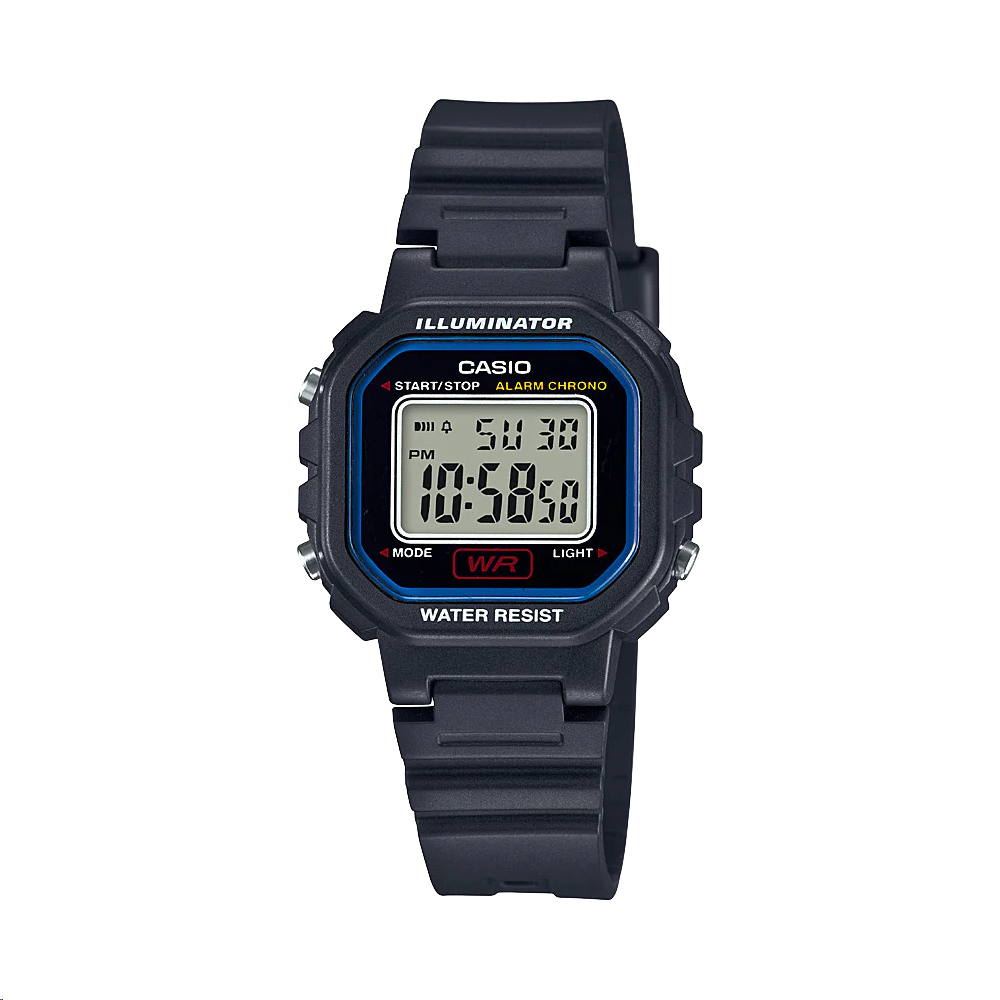 Casio Small Black Digital Watch - LA20WH-1C